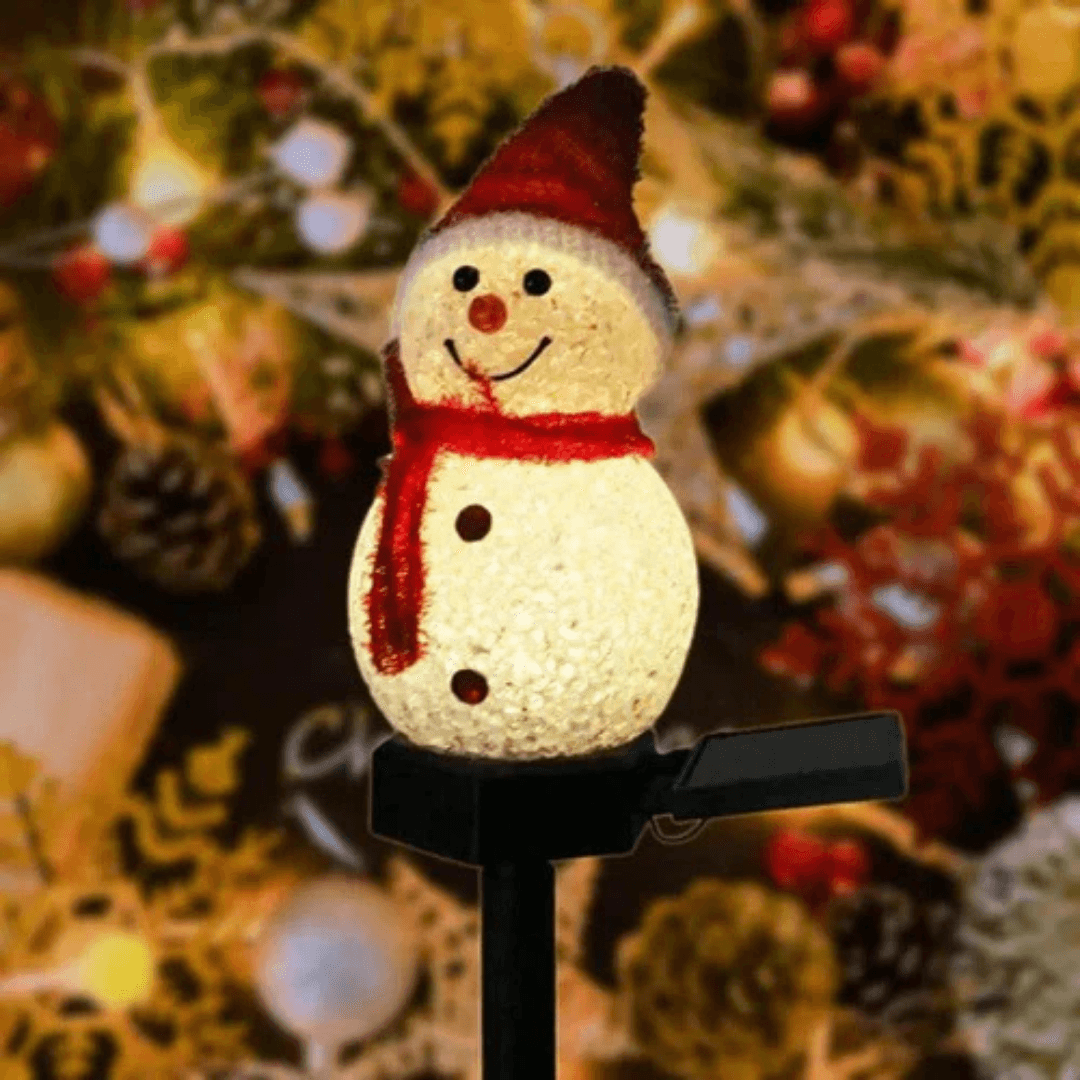 Luminária LED Solar De Natal Decorativo - Gramier™️