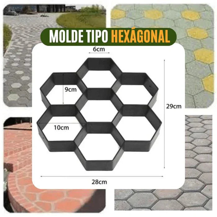 Molde para piso de concreto Gramier™