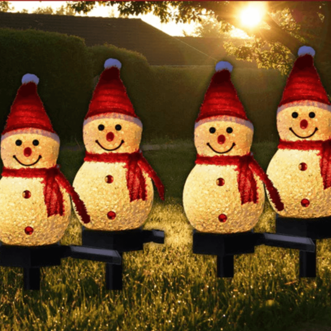Luminária LED Solar De Natal Decorativo - Gramier™️