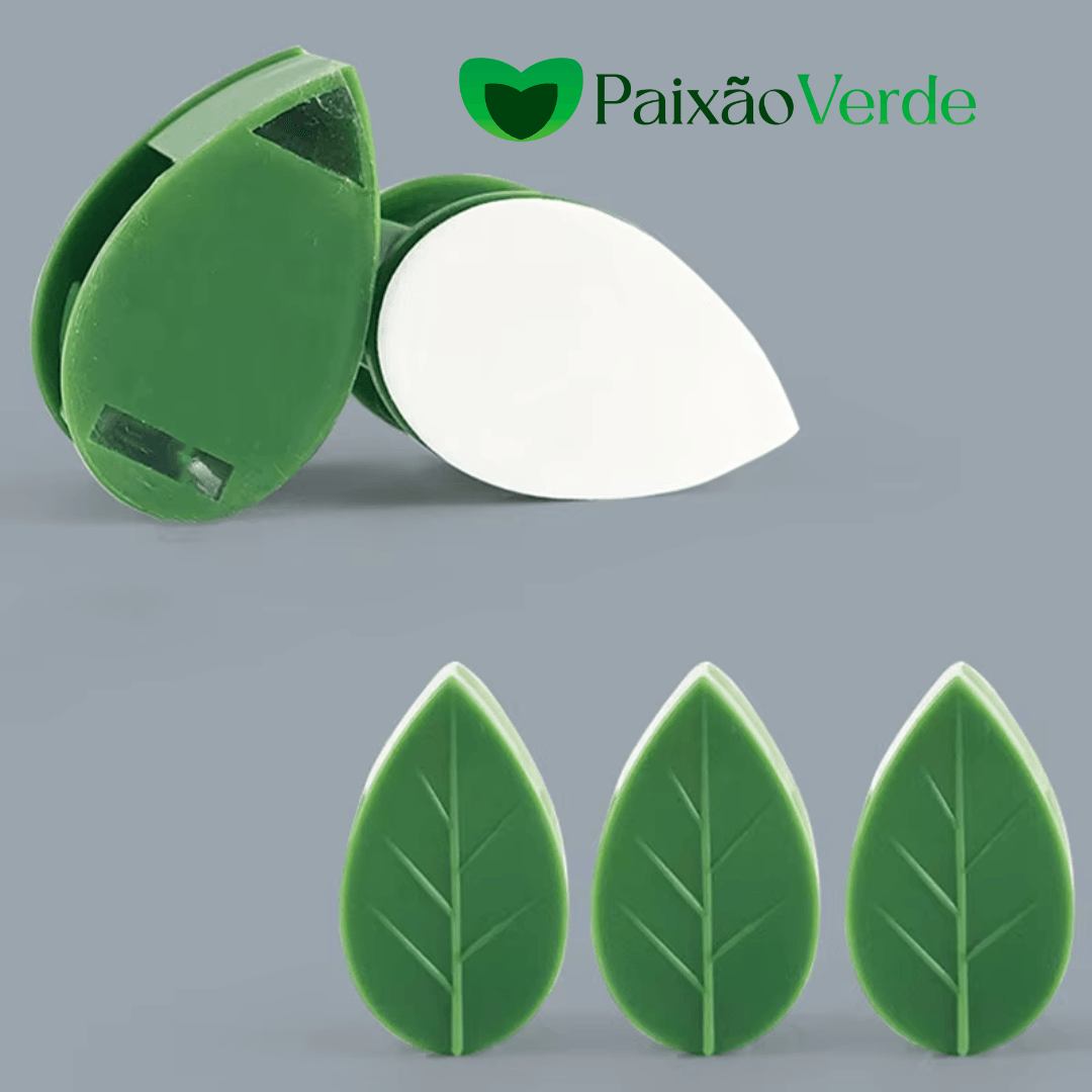 Gancho Folha Clips Adesivo para Plantas Trepadeiras