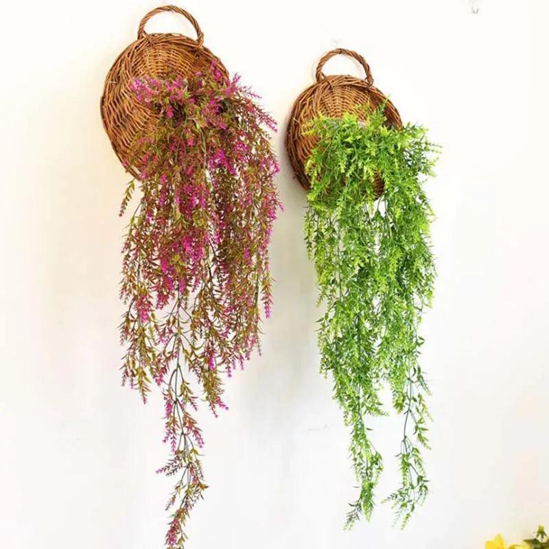 Plantador De Flores De Rattan De Vime Feito À Mão - Cesta VimeViva™