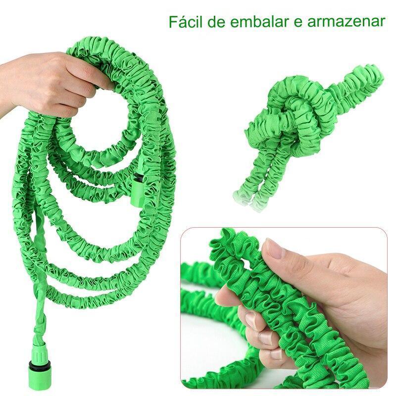 Mangueira expansível De Alta Pressão e bico ajustável com 7 modos - HosePlant™ + (Brinde Grátis)