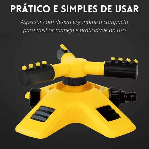 Aspersor Irrigacão Para Jardim e Gramado Econômico Sprinkler 360° (Leve 2 e Pague menos)