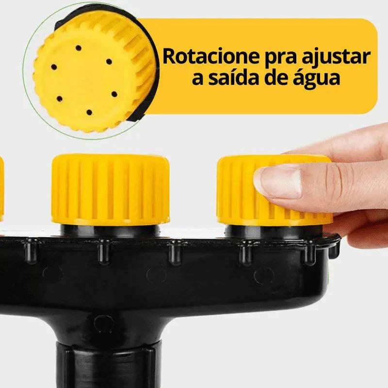 Bico para pulverização de irrigação irrigação com Ajuste de Fluxo de Água - AquaBloom