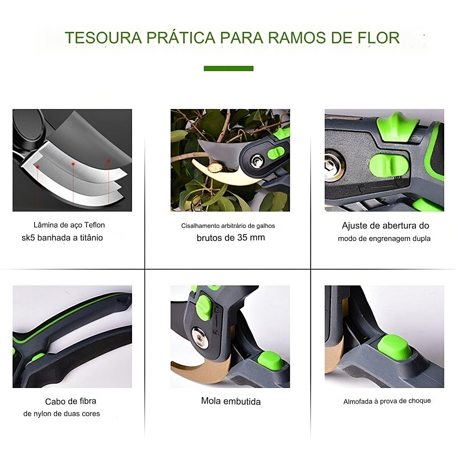 Serrote De Alta Precisão Afiada e Confortável - PlantMax™