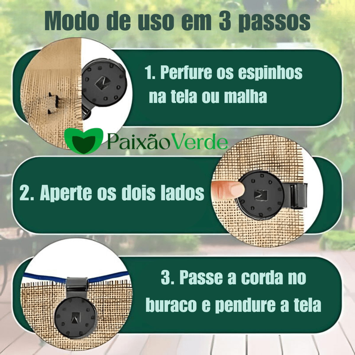 Clipes de trava, Leves, Fáceis de Usar para seus tecidos - lockclips™