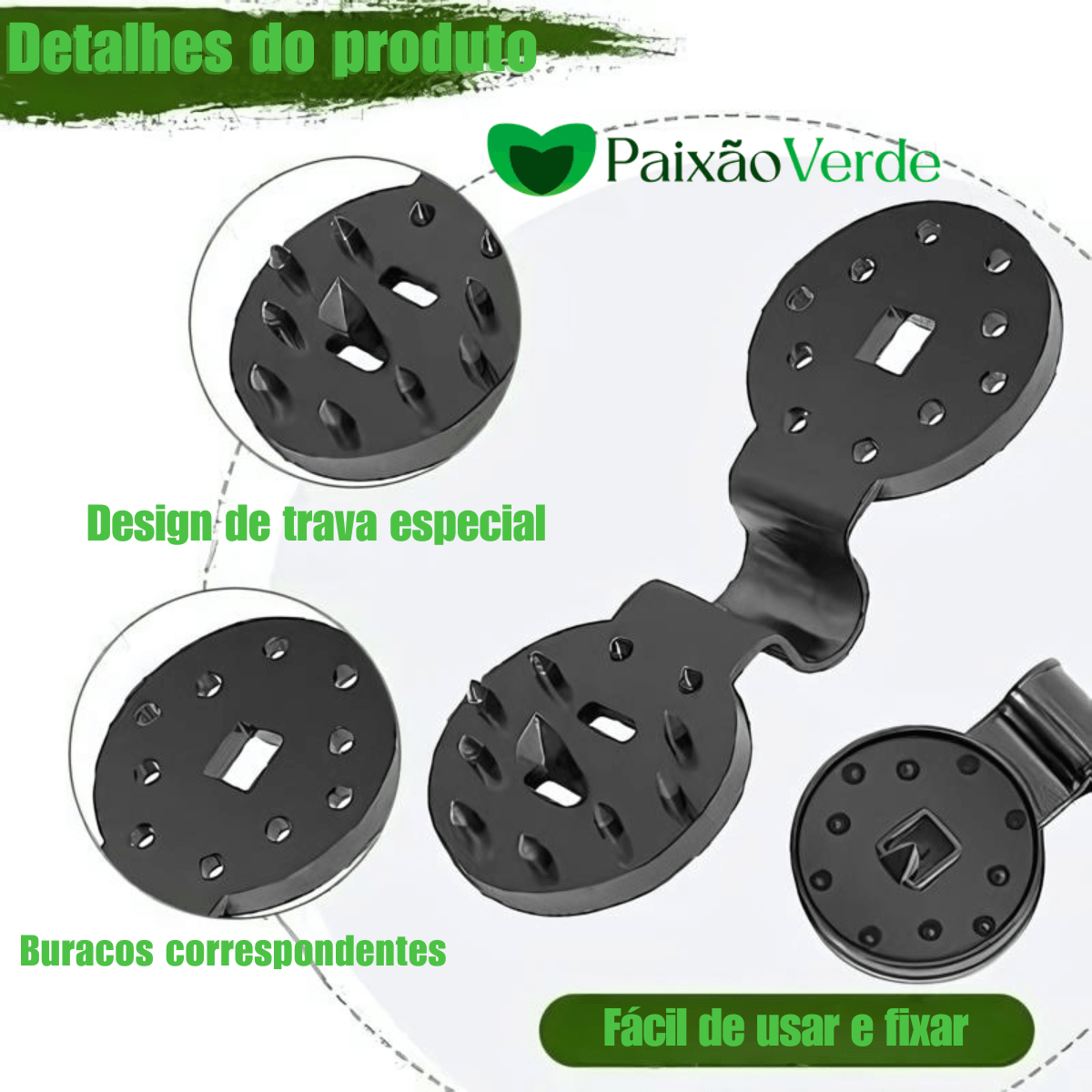 Clipes de trava, Leves, Fáceis de Usar para seus tecidos - lockclips™