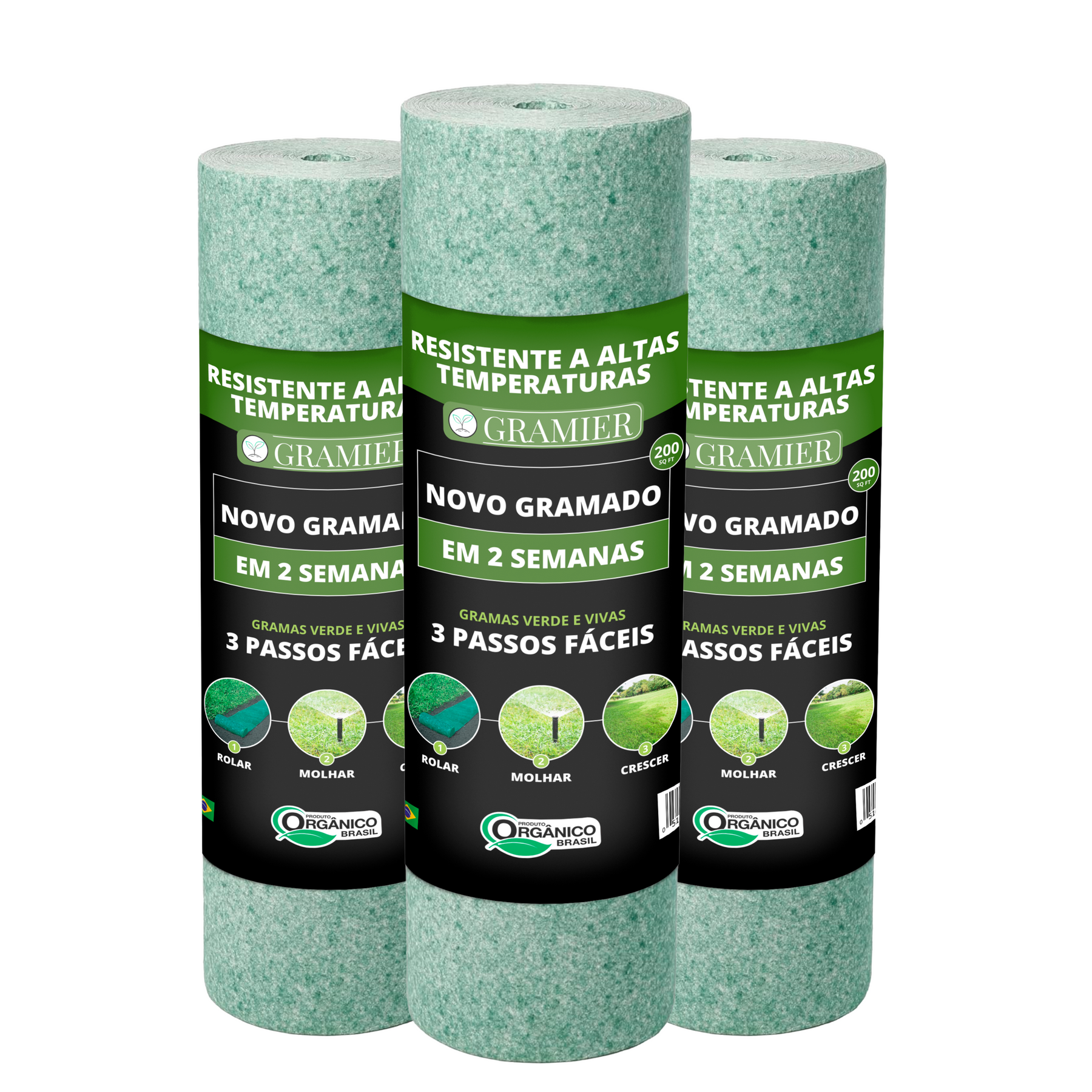 [Oferta Dia das Mães] Rolo de grama biodegradável Gramier®