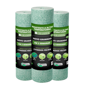 [Oferta Dia das Mães] Rolo de grama biodegradável Gramier®