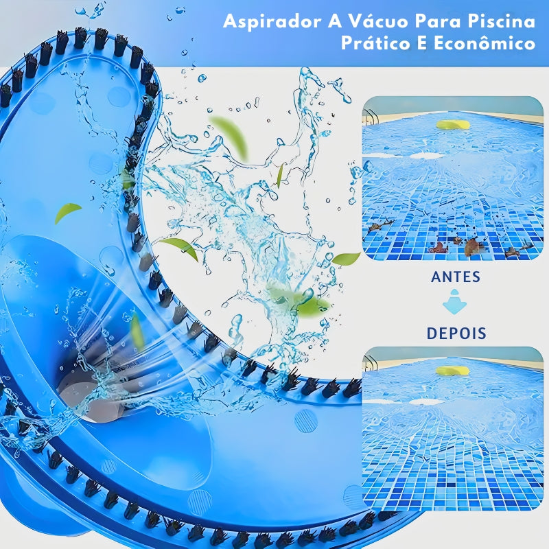 Aspirador De Piscina a Vácuo - Prático e Econômico