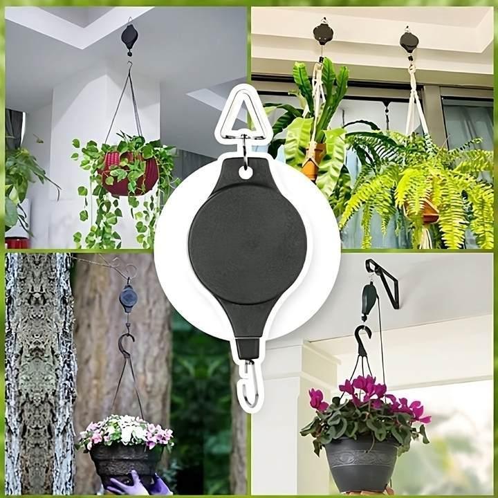 Kit de Gancho Retrátil Para Plantas - VivaLift™