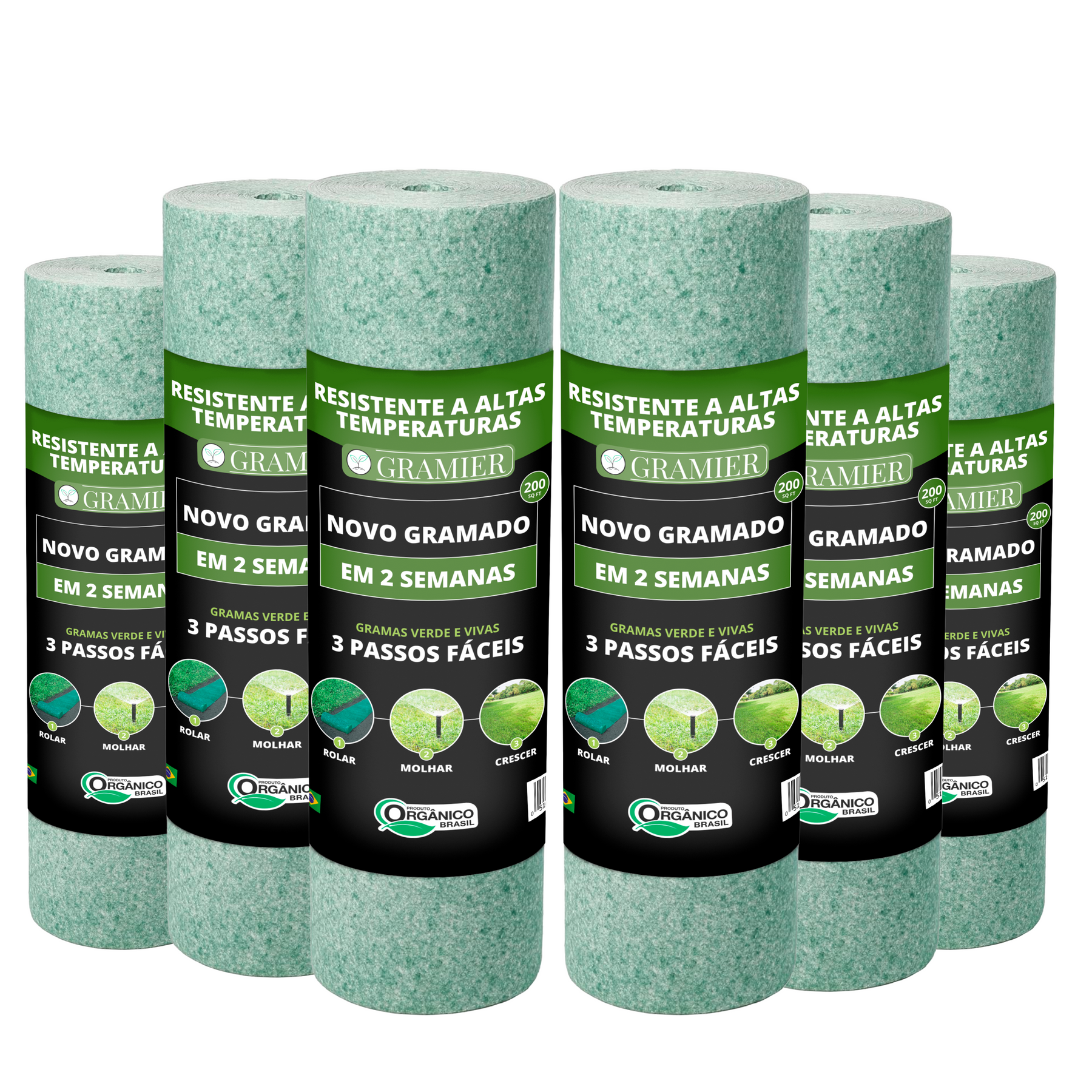 [Oferta Dia das Mães] Rolo de grama biodegradável Gramier®