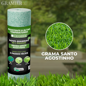 [Oferta Dia das Mães] Rolo de grama biodegradável Gramier®