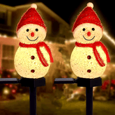 Luminária LED Solar De Natal Decorativo - Gramier™️