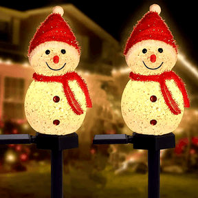 Luminária LED Solar De Natal Decorativo - Gramier™️