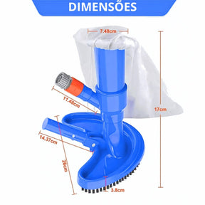 Aspirador De Piscina a Vácuo - Prático e Econômico