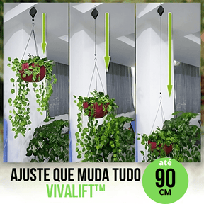 Kit de Gancho Retrátil Para Plantas - VivaLift™
