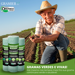 [Oferta Dia das Mães] Rolo de grama biodegradável Gramier®