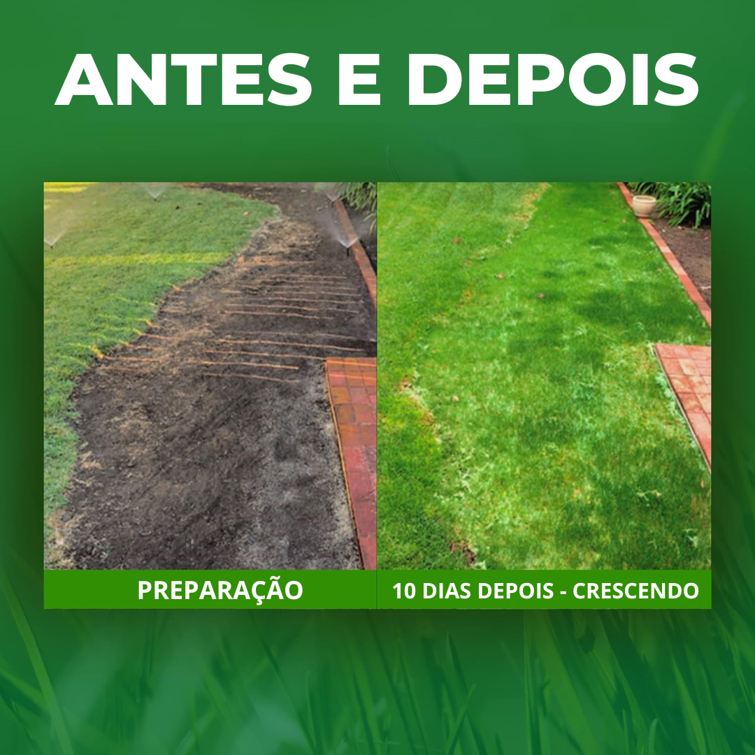[Oferta Dia das Mães] Rolo de grama biodegradável Gramier®