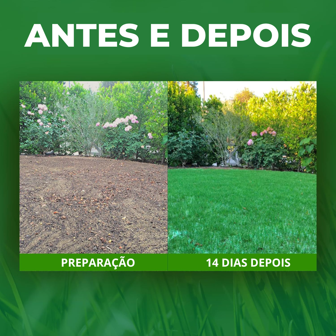 [Oferta Dia das Mães] Rolo de grama biodegradável Gramier®