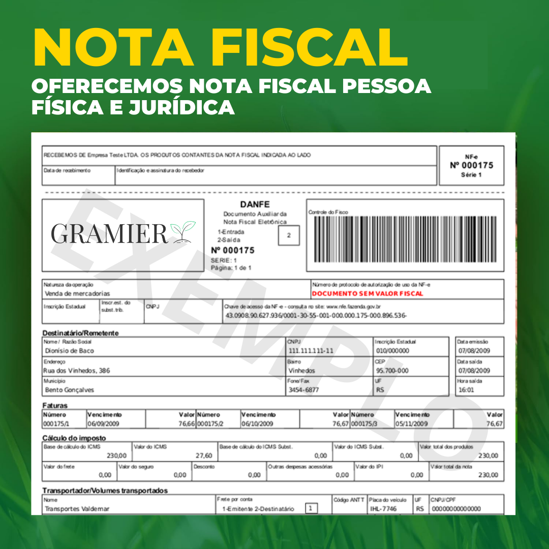 [Oferta Dia das Mães] Rolo de grama biodegradável Gramier®