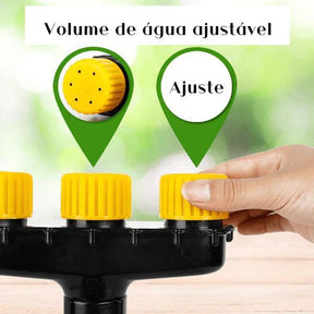 Bico para pulverização de irrigação irrigação com Ajuste de Fluxo de Água - AquaBloom