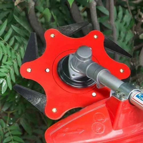 Disco 6 lâminas para roçadeira De Aço Premium - Encache Universal
