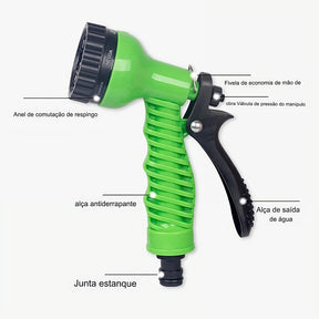 Mangueira De Alta Pressão Expansiva e bico ajustável com 7 modos - HosePlant™